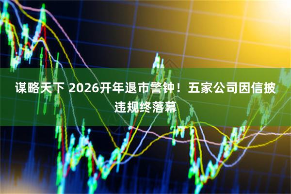 谋略天下 2026开年退市警钟！五家公司因信披违规终落幕